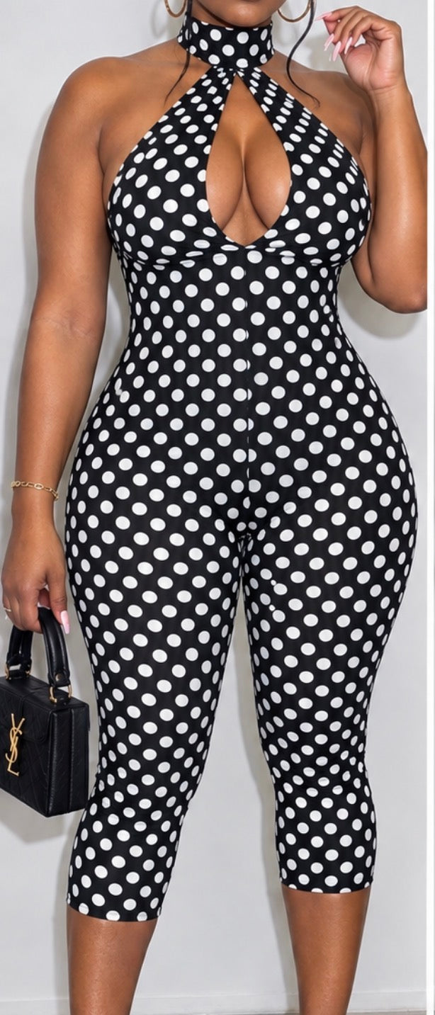 Night Out Polka Dot One Piece